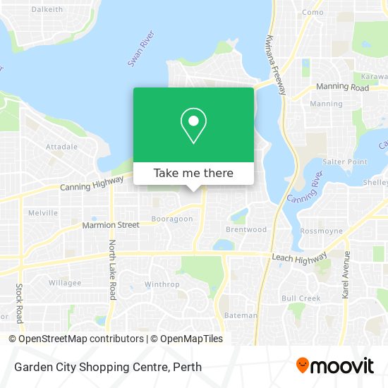 Garden City Shopping Centre map
