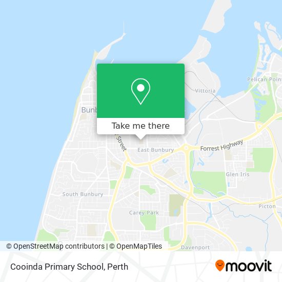 Cooinda Primary School map