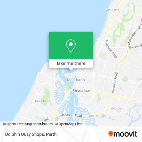 Dolphin Quay Shops map