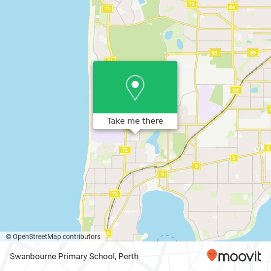 Swanbourne Primary School map
