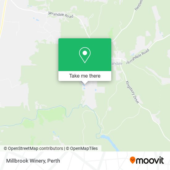 Millbrook Winery map