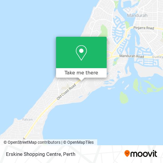 Mapa Erskine Shopping Centre