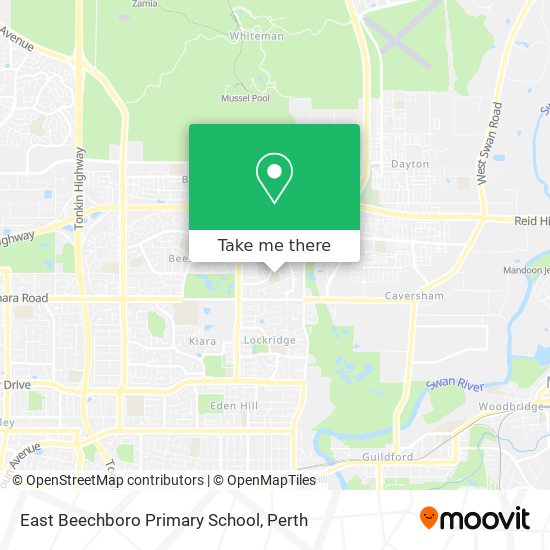 East Beechboro Primary School map