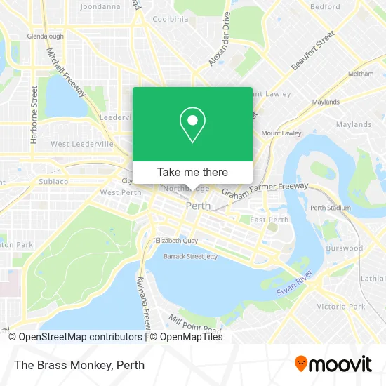 Mapa The Brass Monkey