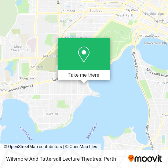 Wilsmore And Tattersall Lecture Theatres map