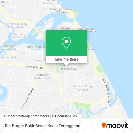 Rnr Burger Bukit Besar map