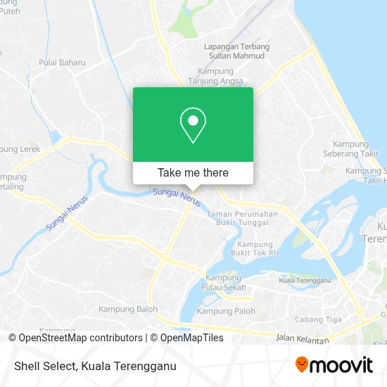 Shell Select map