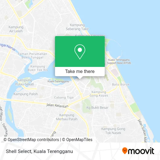 Shell Select map