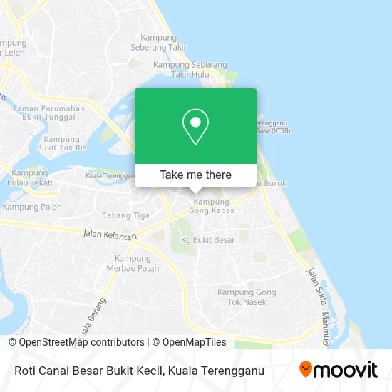 Roti Canai Besar Bukit Kecil map