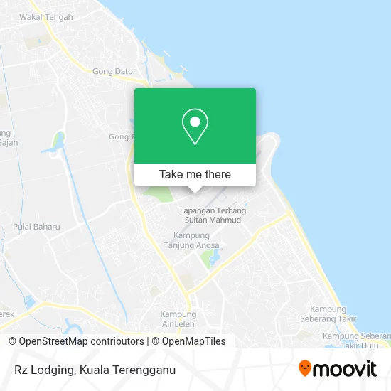 Rz Lodging map