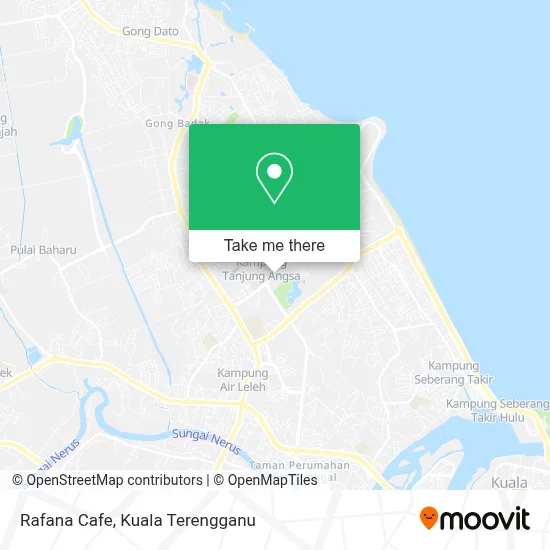 Rafana Cafe map