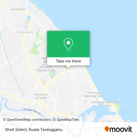 Shell Select map
