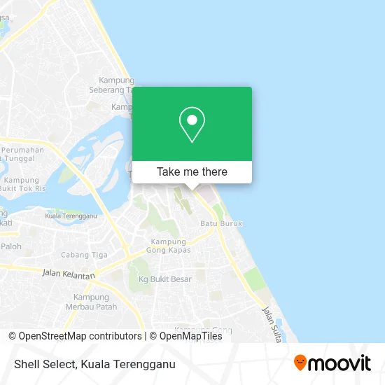 Shell Select map