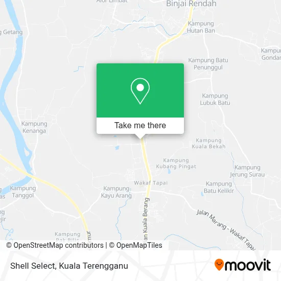Shell Select map