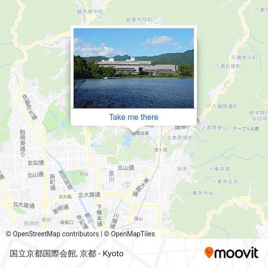 国立京都国際会館 map