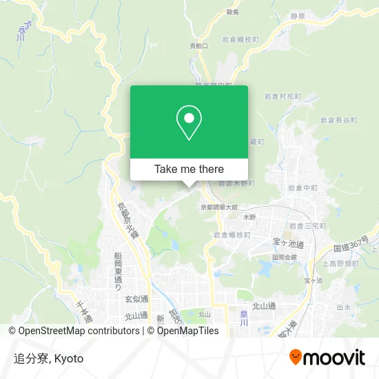 Wakaremichi Dormitory map