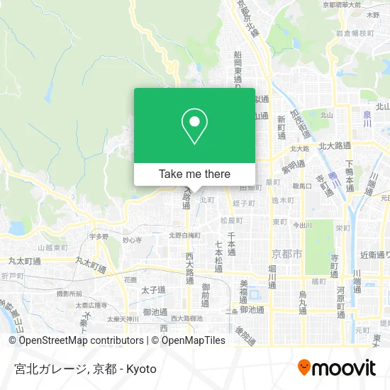 宮北ガレージ map