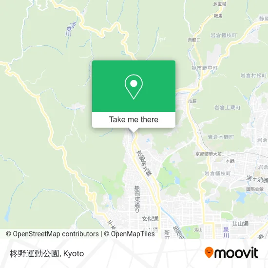 柊野運動公園 map