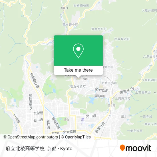 府立北稜高等学校 map