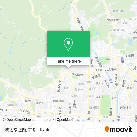 成徳常照館 map