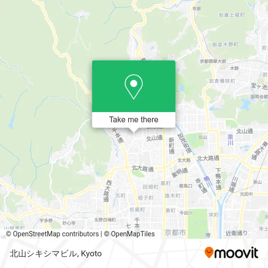 北山シキシマビル map