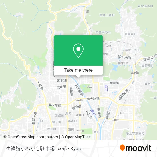 生鮮館かみがも駐車場 map