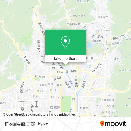 植物園会館 map