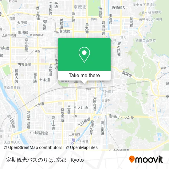 Regular Sightseeing Bus Stop map