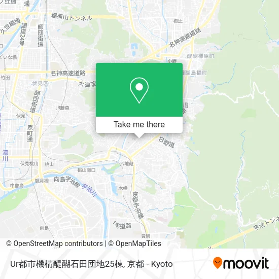 UR Urban Machinery Daigo Ishida Apartment 25 map