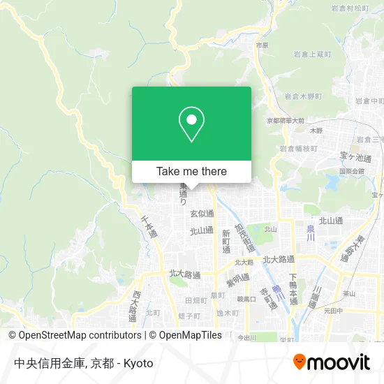 中央信用金庫 map