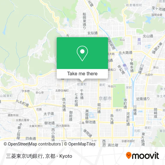 三菱東京Ufj銀行 map