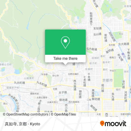 真如寺 map