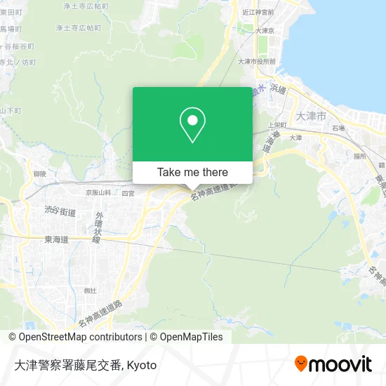 Otsu Police Station Fujio Koban map