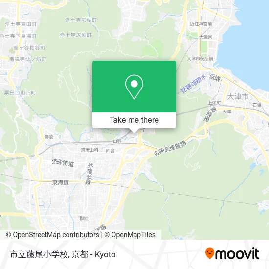 市立藤尾小学校 map