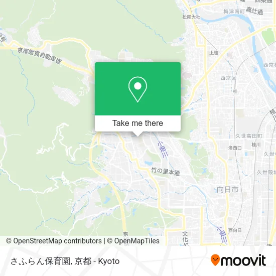 さふらん保育園 map