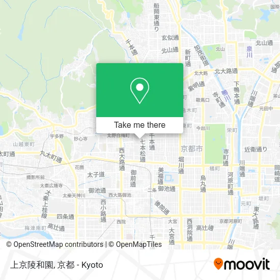 上京陵和園 map