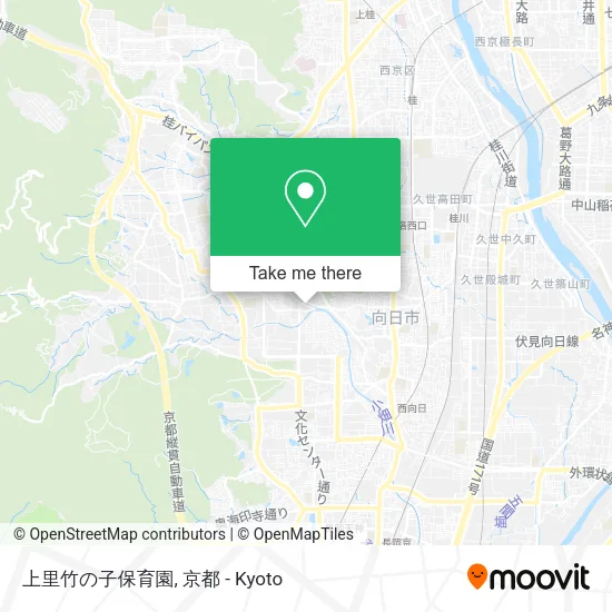 上里竹の子保育園 map