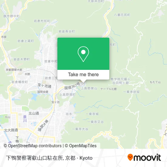 下鴨警察署叡山口駐在所 map