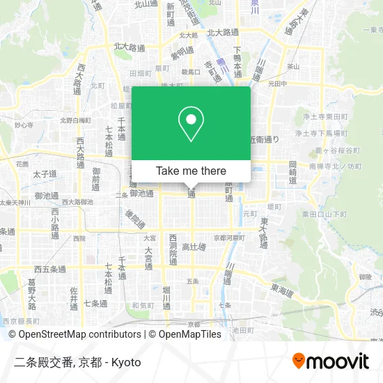 二条殿交番 map