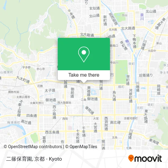 二篠保育園 map