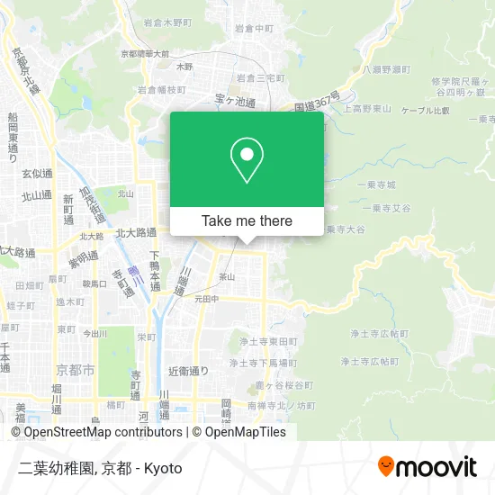 二葉幼稚園 map