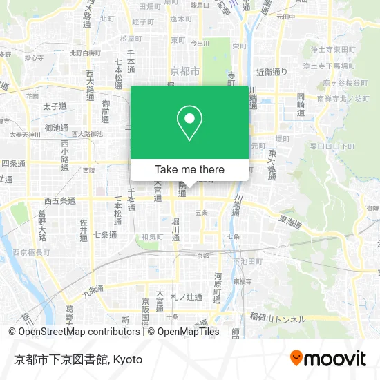 京都市下京図書館 map