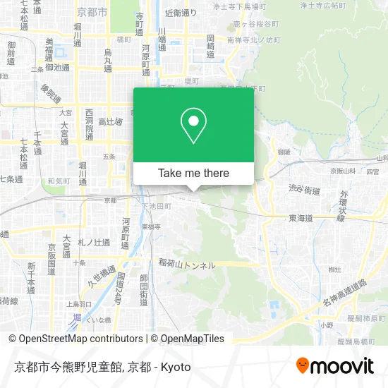 京都市今熊野児童館 map