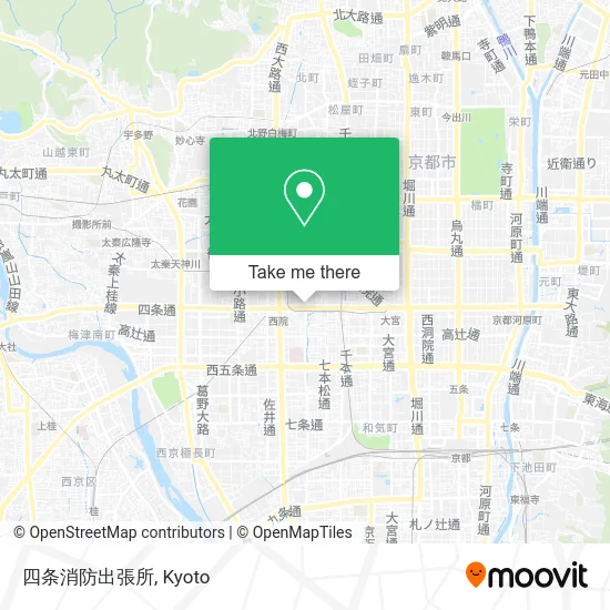 四条消防出張所 map