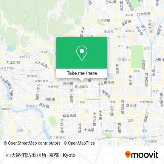 西大路消防出張所 map