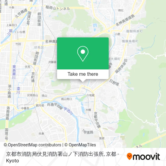 京都市消防局伏見消防署山ノ下消防出張所 map