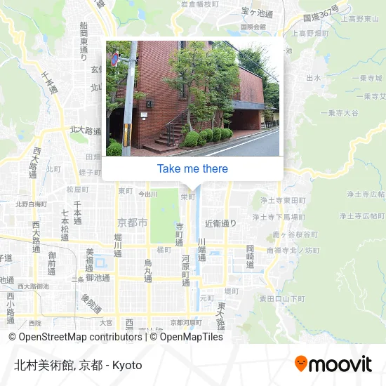 北村美術館 map
