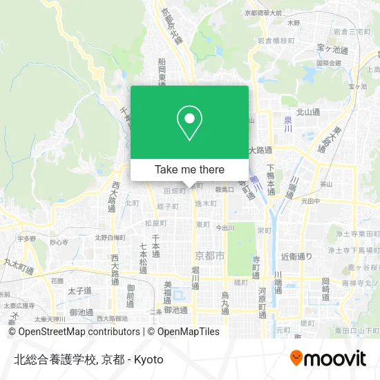 北総合養護学校 map