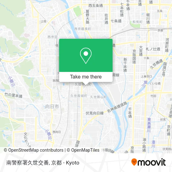 南警察署久世交番 map