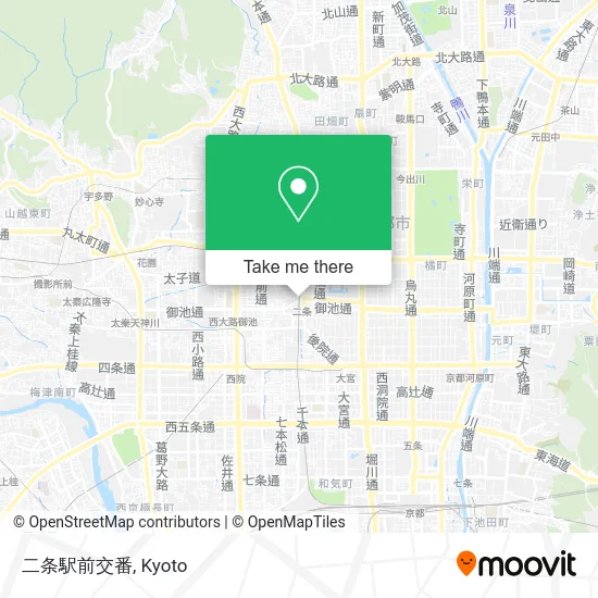 二条駅前交番 map